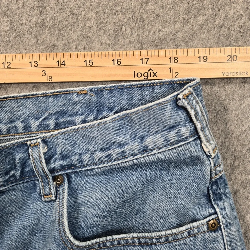 Carhartt B17 Jeans Mens 40x27 (tag 40x28) Stone Wash Blue Relaxed Straight Denim - Picture 5 of 11